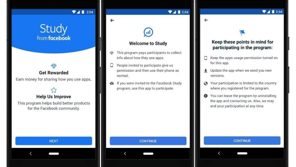 Η Facebook θα πληρώνει τους χρήστες για να τους καταγράφει στα smartphones