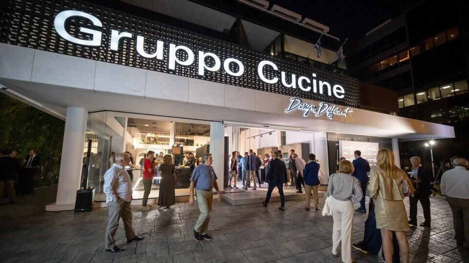 Νέο κατάστημα από την Gruppo Cucine στο Χαλάνδρι - Γεύση Ιταλίας στην Κηφισίας