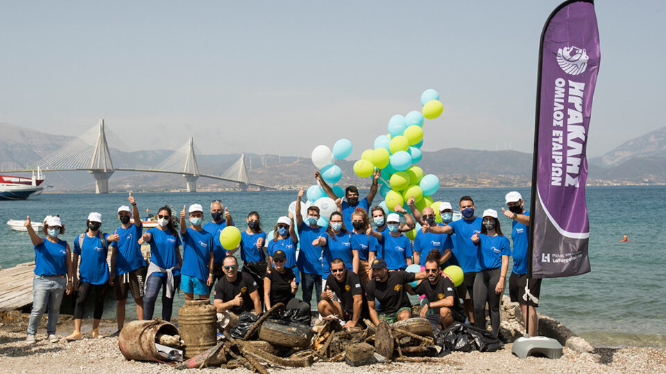 ​Ηρακλής: Καθαρισμός του λιμανιού του Ρίου μαζί με την ομάδα δυτών «We Dive We Clean»
