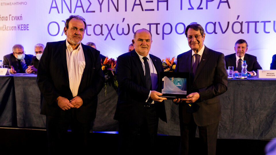 ​Επίσκεψη Προέδρου ΓΣΕΒΕΕ στην Κύπρο - Συναντήσεις με Αναστασιάδη - ΚΕΒΕ - ΠΟΒΕΚ​