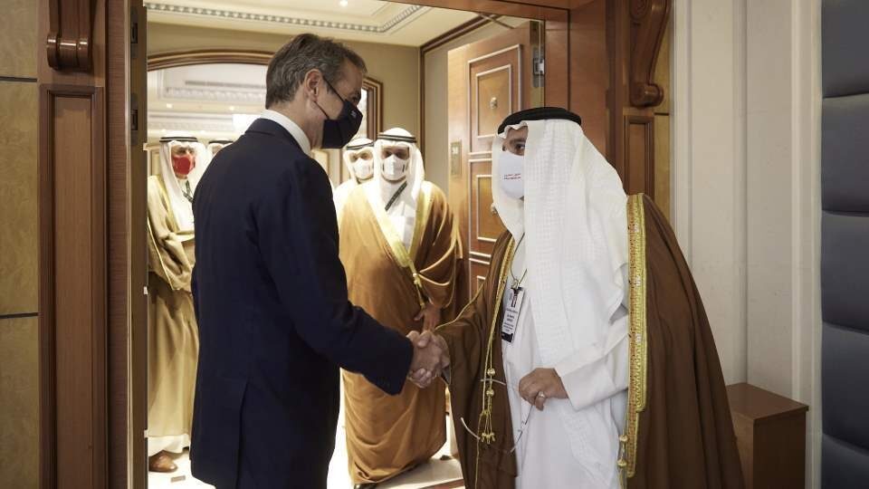 Συνάντηση Μητσοτάκη με τον πρίγκιπα διάδοχο του Μπαχρέιν - Τι συζητήθηκε