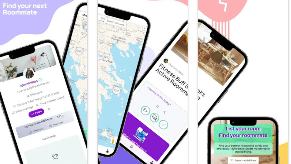 Το MyRoomie 2.0 φέρνει επανάσταση στη συγκατοίκηση με τεχνολογία αιχμής και βελτιωμένη εμπειρία χρήστη