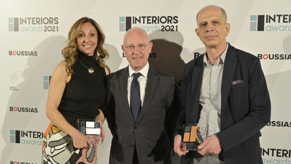 Optima bank: Διπλή βράβευση στα Interiors Awards 2021