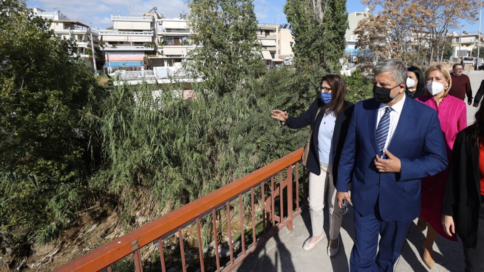 Περ. Αττικής: Προχωρούν έργα 10 εκατ. ευρώ στον Άγιο Δημήτριο - Επίσκεψη Πατούλη