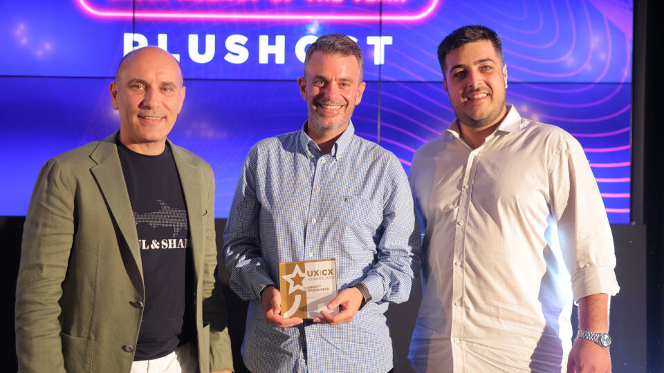 Plushost: «Agency of The Year» για δεύτερη συνεχόμενη χρονιά στα UX | CX Awards 2024