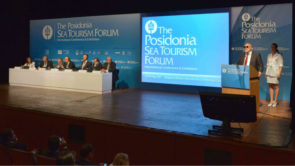 Πρόσκληση Συνεργασίας προς τον Κλάδο της Κρουαζιέρας από τον Έλληνα Υπουργό Ναυτιλίας από το Βήμα του 4ου Posidonia Sea Tourism Forum