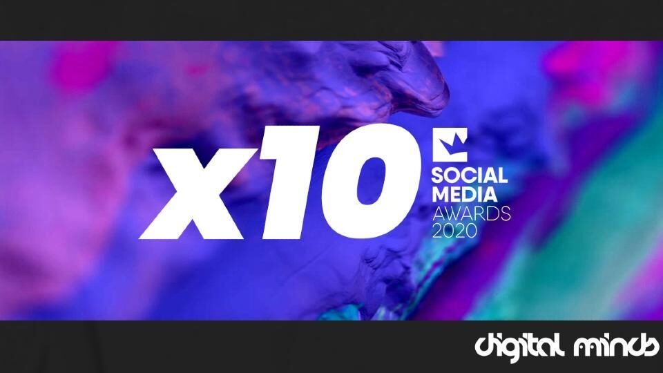Η Digital Minds απέσπασε 10 βραβεία στα Social Media Awards 2020