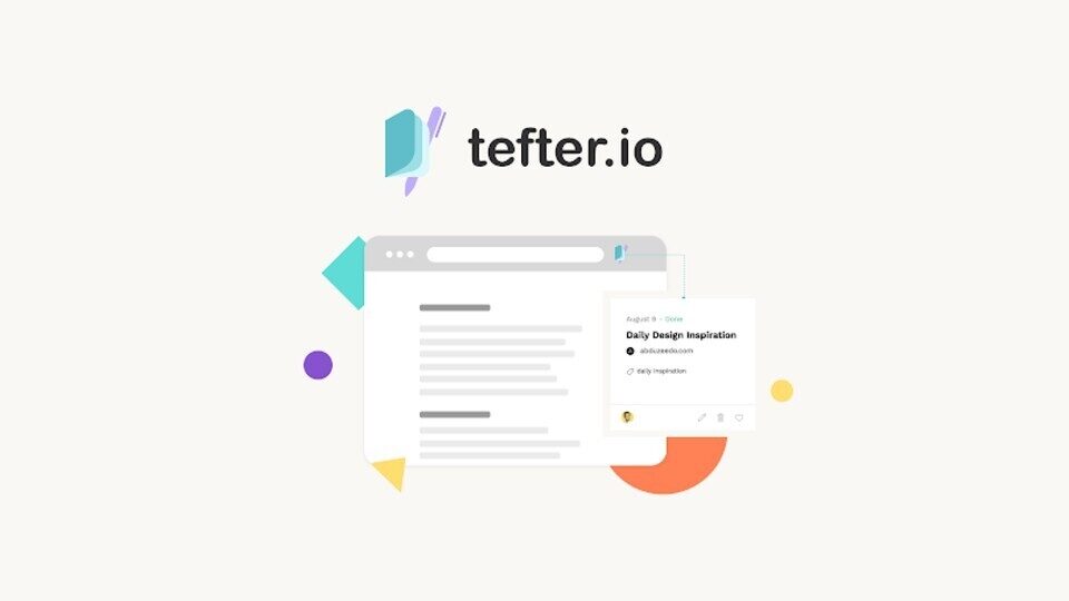tefter.io: Η ελληνική startup που «επαναπροσδιορίζει το bookmarking»