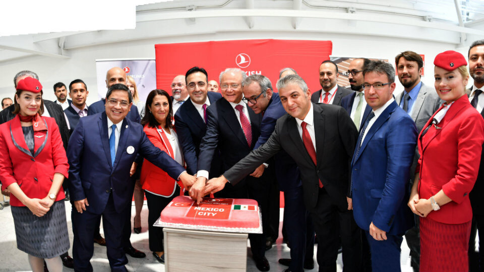 Η Turkish Airlines συνδέει την Αθήνα με την πόλη του Μεξικό και το Cancun