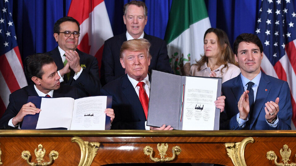 ΗΠΑ, Μεξικό και Καναδάς υπέγραψαν το νέο «Βορειοαμερικανικό Εμπορικό Σύμφωνο»