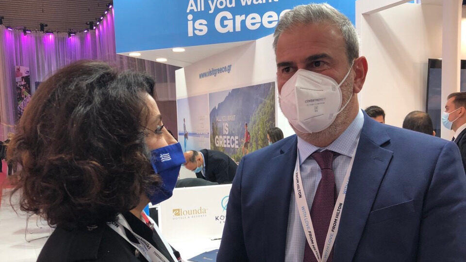 Επαφές Φραγκάκη με θεσμικούς παράγοντες της διεθνούς αγοράς στο IBTM World 2021