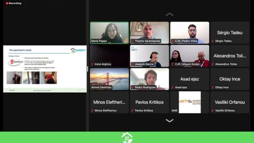 Surefit: Webinar για την ενεργειακή αναβάθμιση κτηρίου του 1981