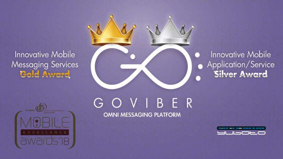 2 Βραβεία για το GOVIBER, την Omni-Messaging Πλατφόρμα της Yuboto!