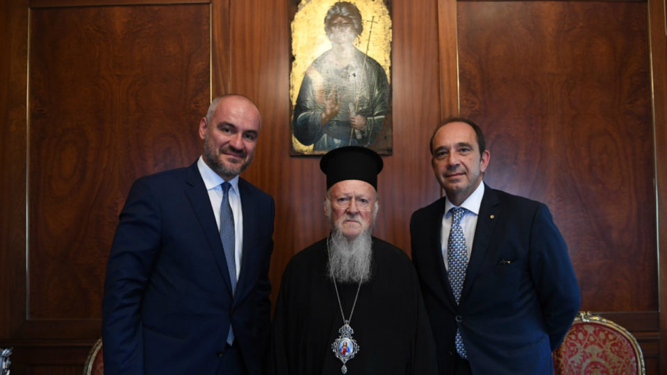 Συνάντηση της Διοίκησης του ΣΒΒΕ με την Α.Θ.Π. τον Οικουμενικό Πατριάρχη, κ.κ. Βαρθολομαίο.