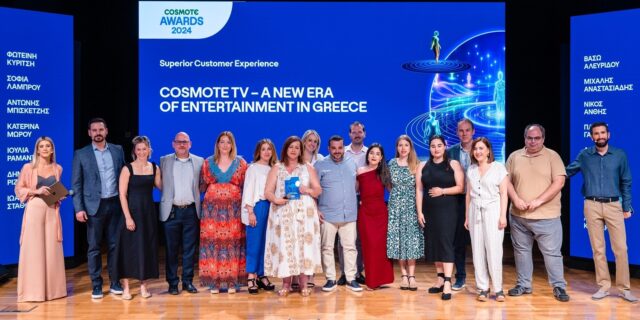 COSMOTE Awards: οι εργαζόμενοι του Ομίλου ΟΤΕ επιβραβεύονται για τη δημιουργικότητα και την καινοτομία