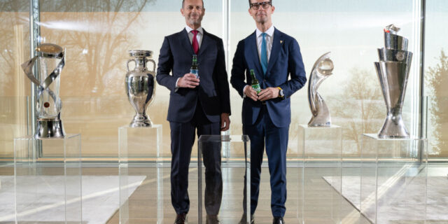Ο Όμιλος Carlsberg γιορτάζει την επιστροφή του στις διοργανώσεις των Εθνικών Ομάδων της UEFA