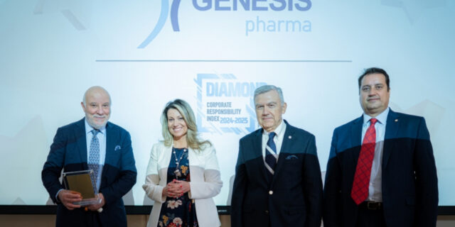 Στην GENESIS Pharma η ανώτατη διάκριση DIAMOND για τις επιδόσεις της στη βιώσιμη ανάπτυξη βάσει ESG