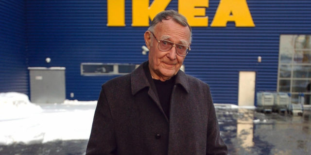 Ο ιδρυτής του ΙΚΕΑ, Ingvar Kamprad, πέθανε σε ηλικία 91 ετών!