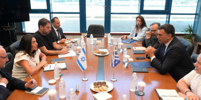 Ο Βασίλης Κικίλιας συναντήθηκε με την υπουργό Μεταφορών του Ισραήλ