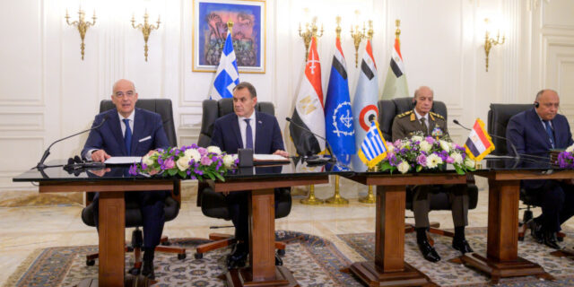 Υπογραφή μνημονίου Ελλάδας - Αιγύπτου για θέματα έρευνας και διάσωσης - Ενίσχυση στρατηγικών θέσεων