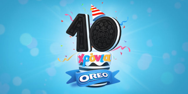 To OREO κλείνει 10 χρόνια στην Ελλάδα και  το γιορτάζει!