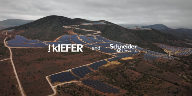 Συμμαχία Kiefer - Schneider Electric με φ/β πάρκο στην Κοζάνη