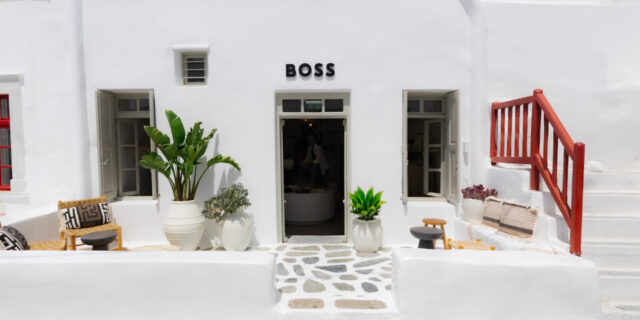 Η BOSS επιστρέφει στη Μύκονο με το pop-up κατάστημά της για δεύτερη συνεχή χρονιά
