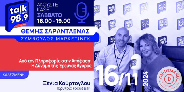 Η δύναμη της έρευνας αγοράς στην τελευταία εκπομπή του Θέμη Σαρανταένα