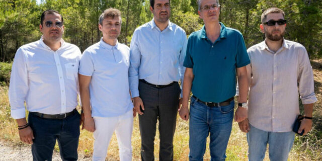 Αυτοψία Κεφαλογιάννη σε κρίσιμα έργα αντιπυρικής και αντιπλημμυρικής προστασίας στον Κιθαιρώνα