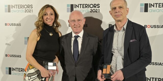 Optima bank: Διπλή βράβευση στα Interiors Awards 2021