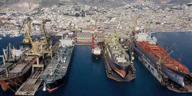 Μια νέα εποχή για το Νεώριο, το ιστορικό ναυπηγείο της Ερμούπολης, στη Σύρο.