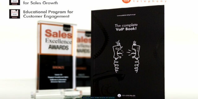 The Complete VoIP Book: Best Seller στα Sales Excellence Awards 2019