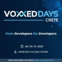 Το συνέδριο Voxxed Days Crete έρχεται στις 26 και 27 Σεπτεμβρίου 2025, στο Συνεδριακό και Πολιτιστικό Κέντρο Ηρακλείου