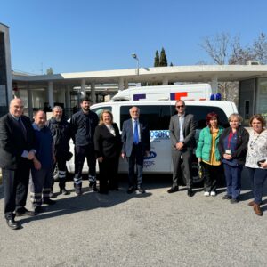 ΜΕΒΓΑΛ: Δωρεά ασθενοφόρου οχήματος