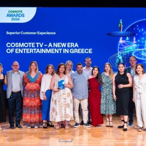 COSMOTE Awards: οι εργαζόμενοι του Ομίλου ΟΤΕ επιβραβεύονται για τη δημιουργικότητα και την καινοτομία