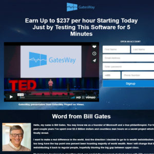 GatesWay: Η απάτη του... «Bill Gates»!