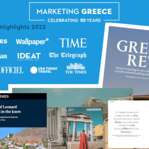 Η Marketing Greece επικοινωνεί την Ελλάδα στα διεθνή ΜΜΕ - Τα highlights 2022