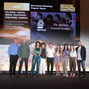 Δύο βραβεία για τη SCL Mellon στα Content Marketing Awards για τη σειρά “The Admiral Football Heritage”