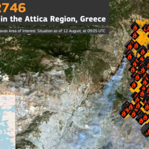 Copernicus: Η αποτύπωση της καταστροφής στην Αττική - Στάχτη 85.000 στρέμματα