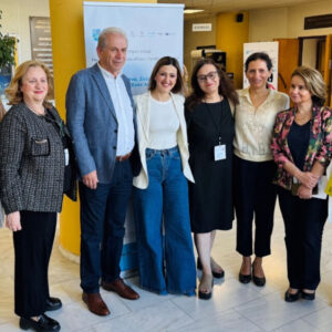 Η Ειρήνη Αγαπηδάκη στην εκδήλωση «Γνωριμία με τις Εργαλειοθήκες “Τροφή για Δράση”»