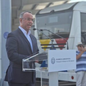 Χρ Σταϊκούρας: Ο νέος σταθμός φόρτισης ηλεκτρικών λεωφορείων αποτελεί μια νευραλγική υποδομή για τον ΟΑΣΘ
