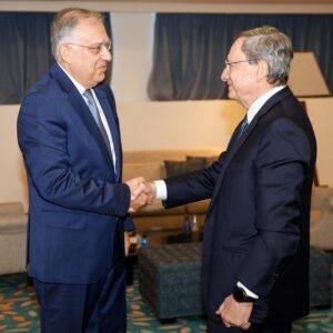 Τι ειπώθηκε στη συνάντηση Θεοδωρικάκου - Ντράγκι