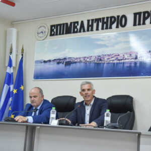 Συνάντηση εργασίας προέδρου ΓΣΕΒΕΕ με διοίκηση Επιμελητηρίου Πρέβεζας - Στο επίκεντρο η μικρή επιχειρηματικότητα