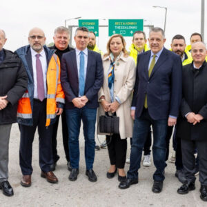 Χρίστος Δήμας: Με τη λειτουργία της γέφυρας του Αξιού αποκαθίσταται η ομαλή κυκλοφορία των οχημάτων προς τη Θεσσαλονίκη