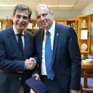 Ο πρύτανης ΑΠΘ συναντήθηκε με τον υφυπουργό Μακεδονίας – Θράκης, Κ. Γκιουλέκα