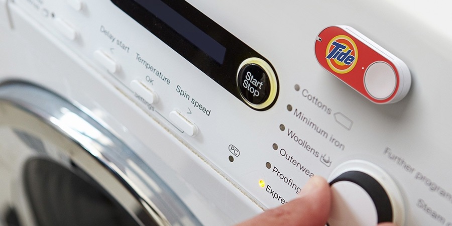 Amazon Dash Button: Ήρθε το «μαγικό κουμπί» για την παραγγελία επώνυμων ειδών νοικοκυριού