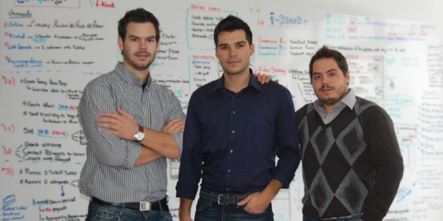 i-kiosk: 3 φίλοι, μία ιδέα, ακόμα μία διάκριση