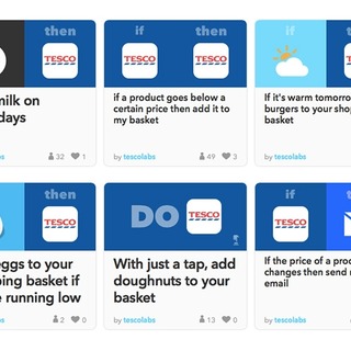 Η Tesco δοκιμάζει την υπηρεσία IFTTT