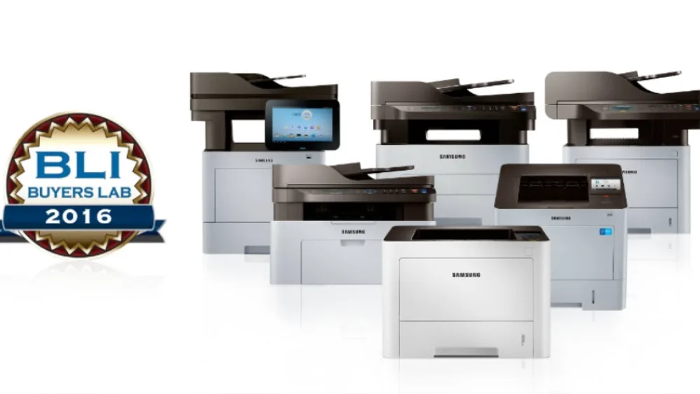 Η Samsung λαμβάνει για τέταρτη χρονιά το βραβείο  “BLI Line of the Year” για τη σειρά Μονόχρωμων Εκτυπωτών/  Πολυμηχανημάτων