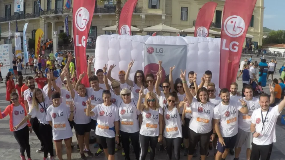 Η LG Electronics Hellas «Χορηγός Τεχνολογίας» στο επετειακό 5ο Spetses Mini Marathon 2015